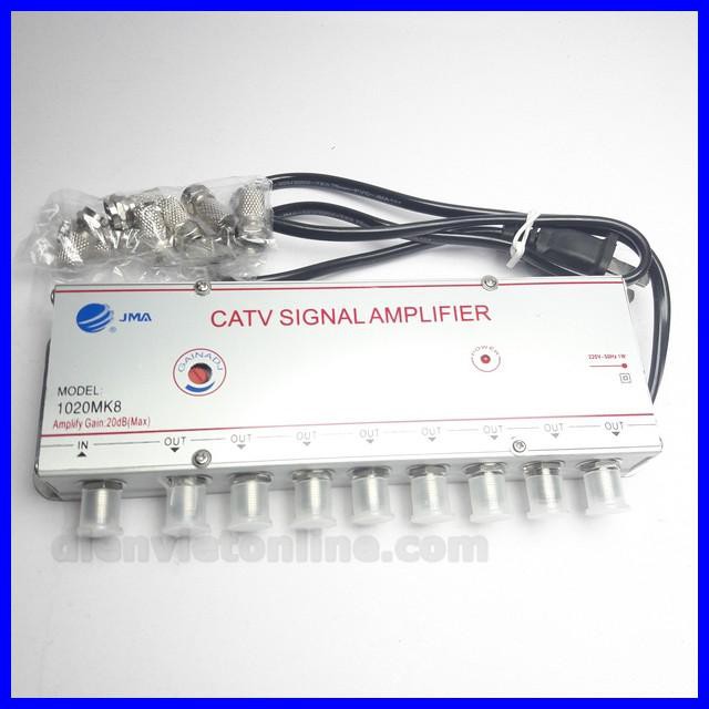 Bộ chia truyền hình cáp 1 ra 8 khuyếch đại tín hiệu JMA  - Điện Việt