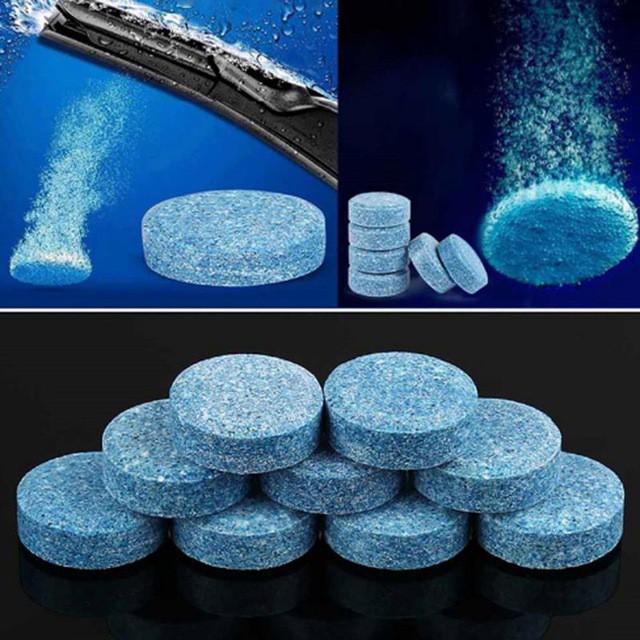 Combo 25 Viên Sủi Rửa Kính Xe Hơi