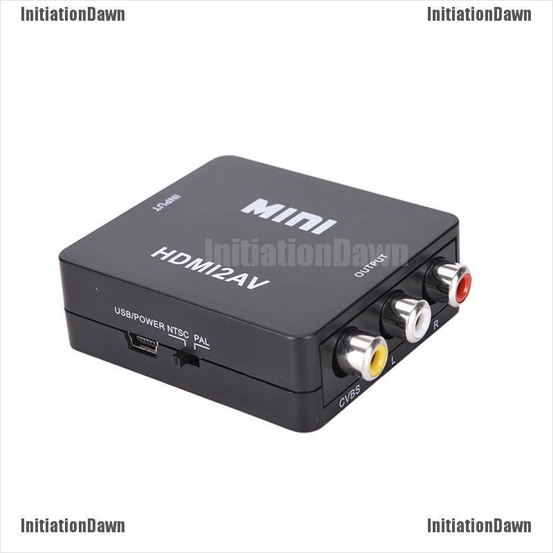 Bộ Chuyển Đổi Hdmi Sang Rca Av/Cvbs Hd 1080p Mini Hdmi2Av