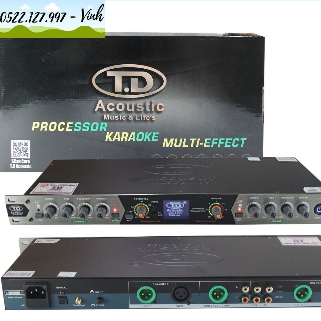 Máy Nâng tiếng TD Acoustic CB-900 Premium  - Gia Khang