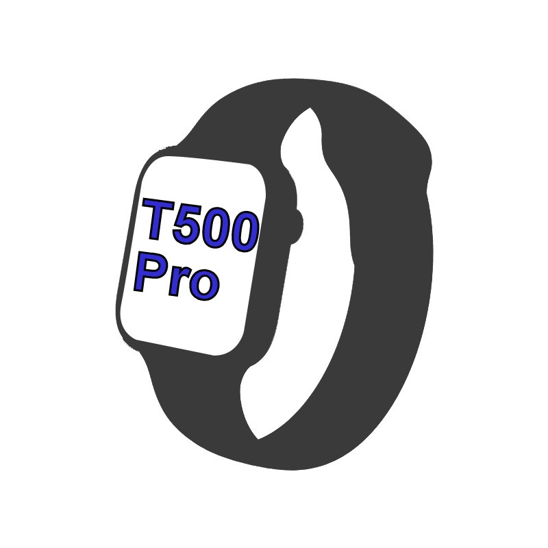 Đồng hồ thông minh T500 pro - hiwatch 7 - Cài hình nền cá nhân - Màn hình tràn viền - Nút xoay được - Nút nguồn riêng