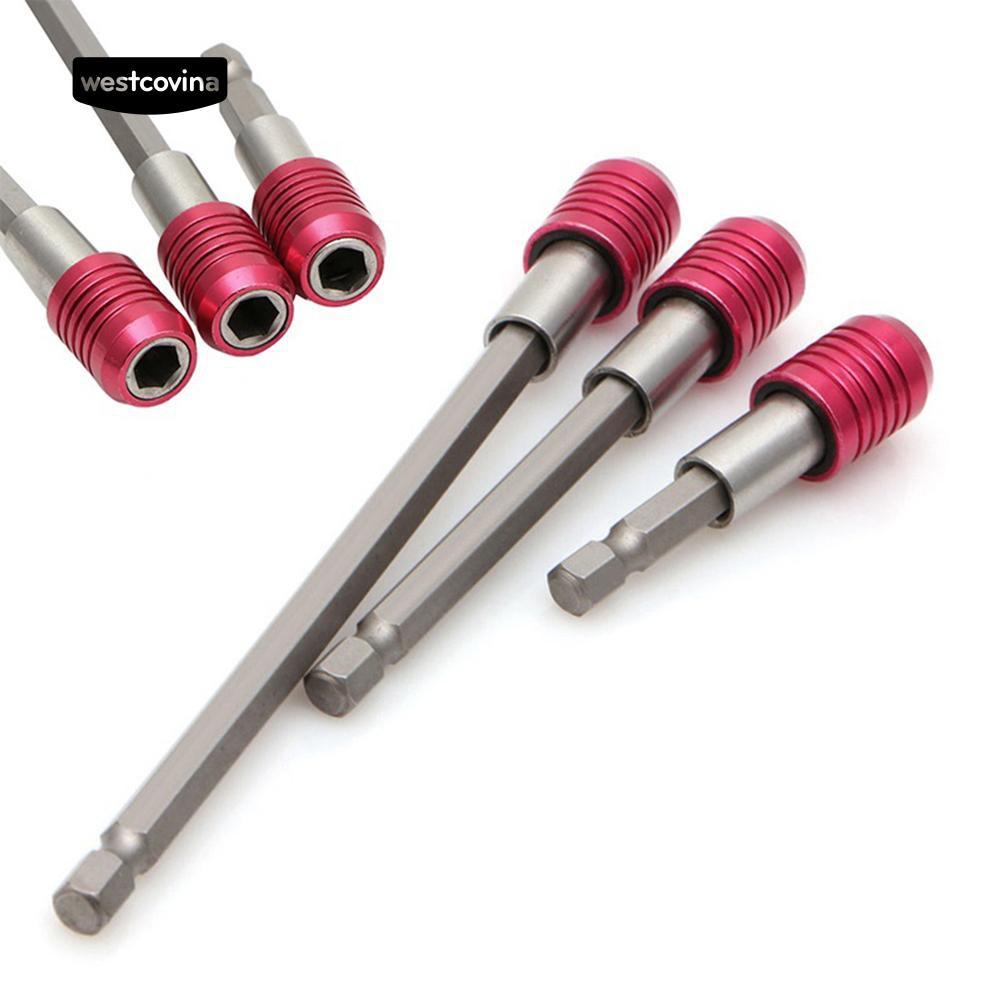 Set 3 đầu nối dài mũi khoan 60mm 100mm 150mm chất lượng cao