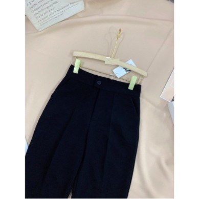 Quần tây công sở baggy vải tuyết mưa gấu bằng