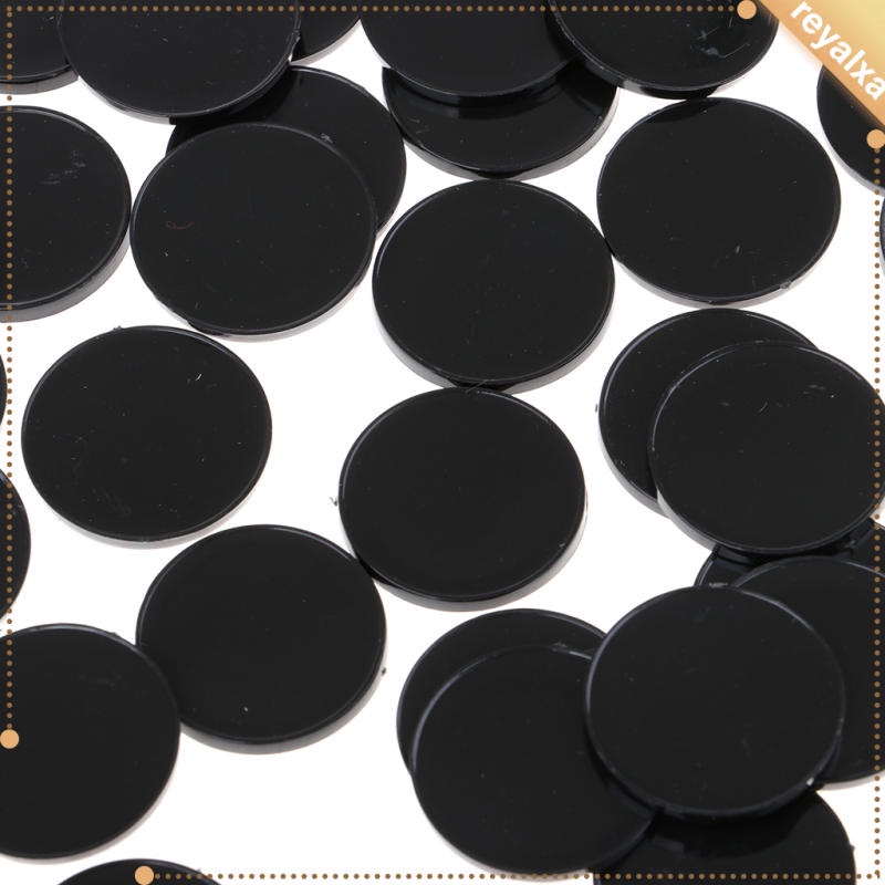 Bộ 50 Đế Nhựa Tròn 22mm Chuyên Dụng Cho Mô Hình RPG Wargame