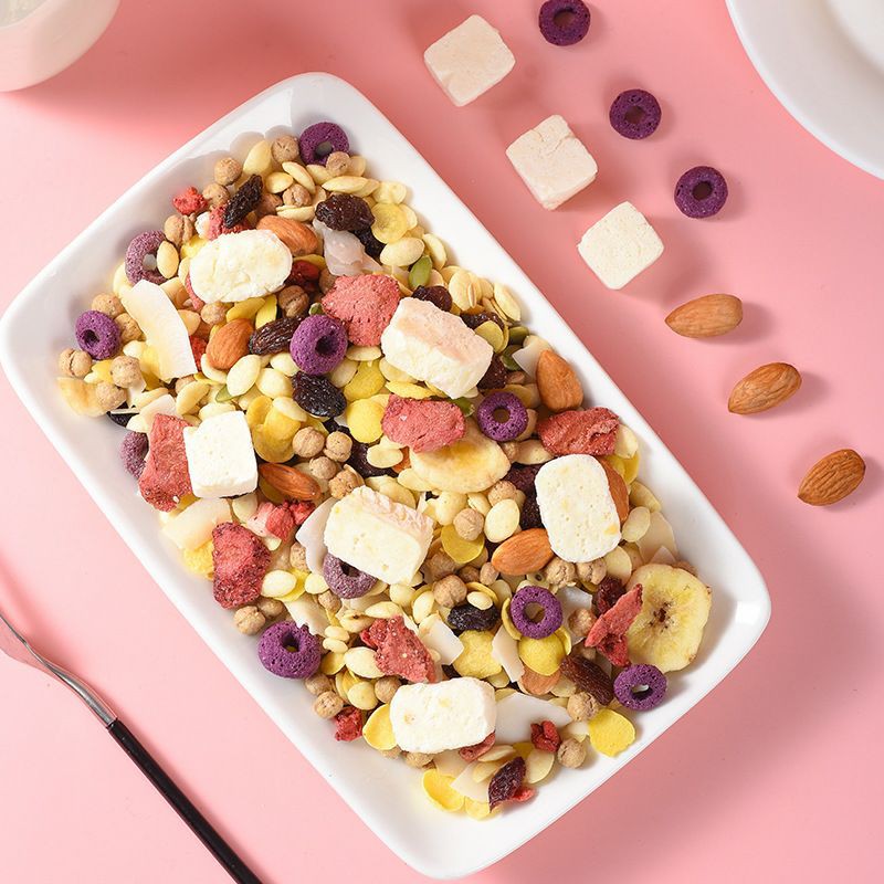 ngũ cốc nướng mix đủ vị sữa chua hoa quả | BigBuy360 - bigbuy360.vn