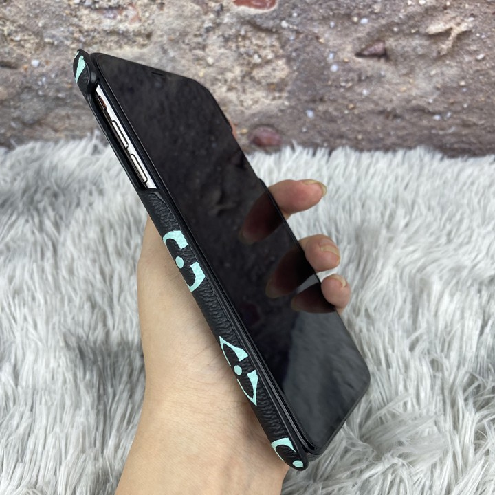 Ốp Lưng iPhone Da Họa Tiết  L.V cho iP 7/8/7Plus/8Plus/X/XS/XR/XSMax/11/11Pro/11ProMax - Mã TZAC289