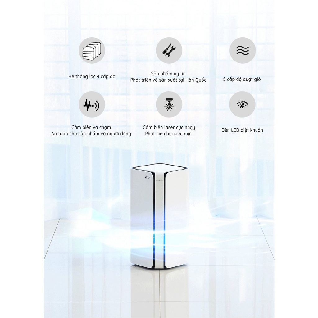 Máy Lọc Không Khí Clair Tower Plus Air Purifier (T1C24) Chính Hãng - Hoàng Hà Mobile