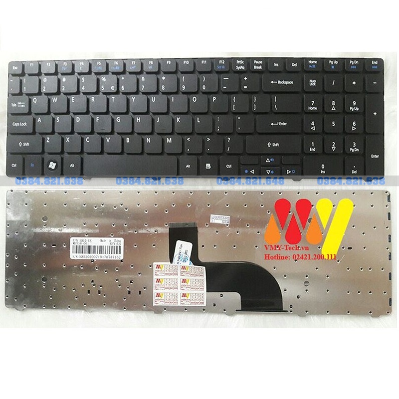 Bàn Phím Laptop Acer 7535 7535G 7540 7540G 7750 7551 7551G 7552 7552G 7535 7735G 7735Z 7735ZG