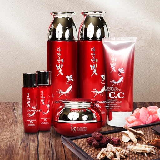 Bộ dưỡng da nhân sâm đỏ DAANDAN BIT Premium Red Ginseng dưỡng da căng đầy rạng rỡ từ nhân sâm