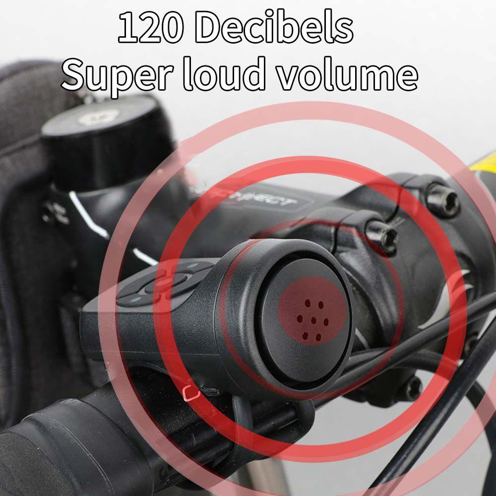 Còi Điện 4 Âm Chống Trộm Chống Thấm Nước Sạc USB TAYLOR1 Dành Cho Xe Đạp Leo Núi