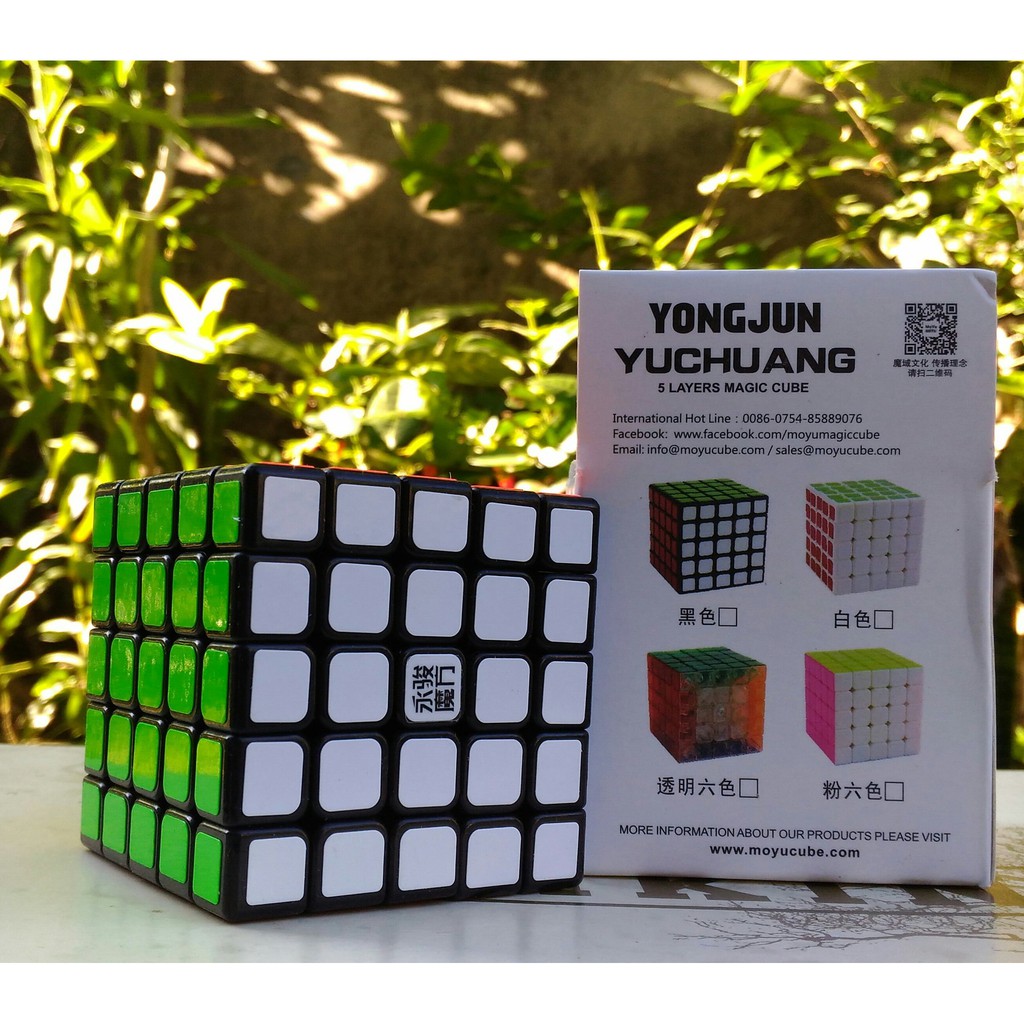 Đồ Chơi Rubik YJ Yuchuang 5x5 - Rubik Chuẩn Quốc Tế - Tặng Chân Đế rubik