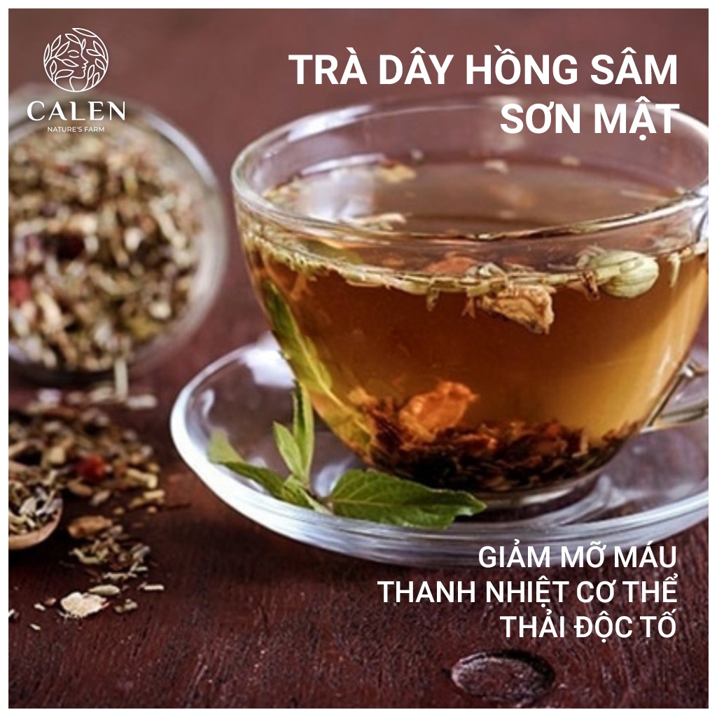 Trà Sơn Mật Hồng Sâm Cao Cấp Giúp Tăng Cường Sức Khoẻ, Thanh Lọc, Làm Đẹp Da Calen