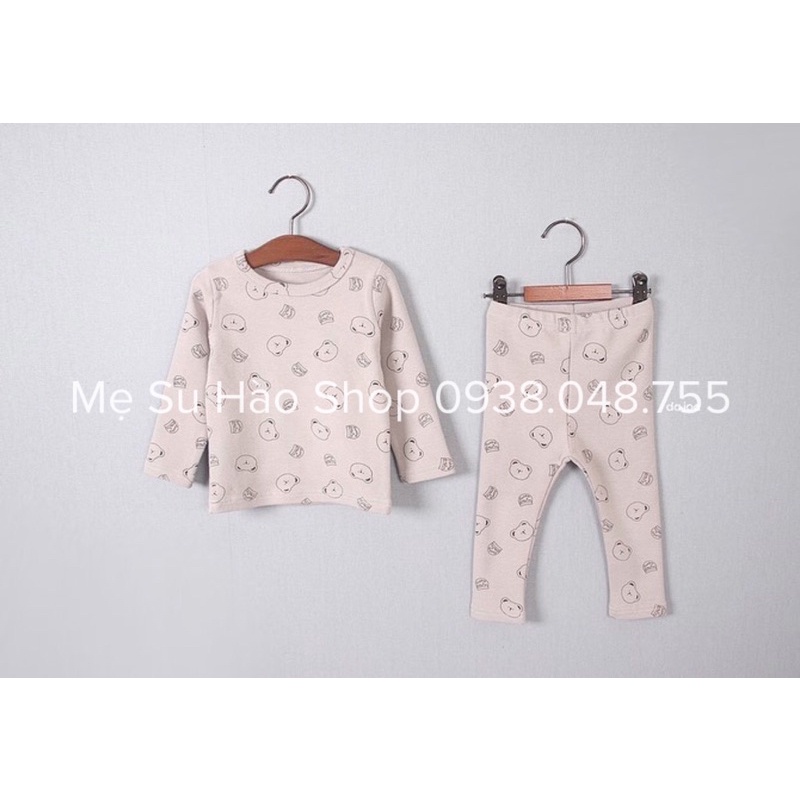 BỘ DÀI TAY TRẺ EM HÃNG DAJOA HÀN QUỐC MẪU GẤU RẤT XINH