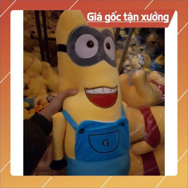 Gối Ôm Minion 100% bông gòn trắng 3 chiều