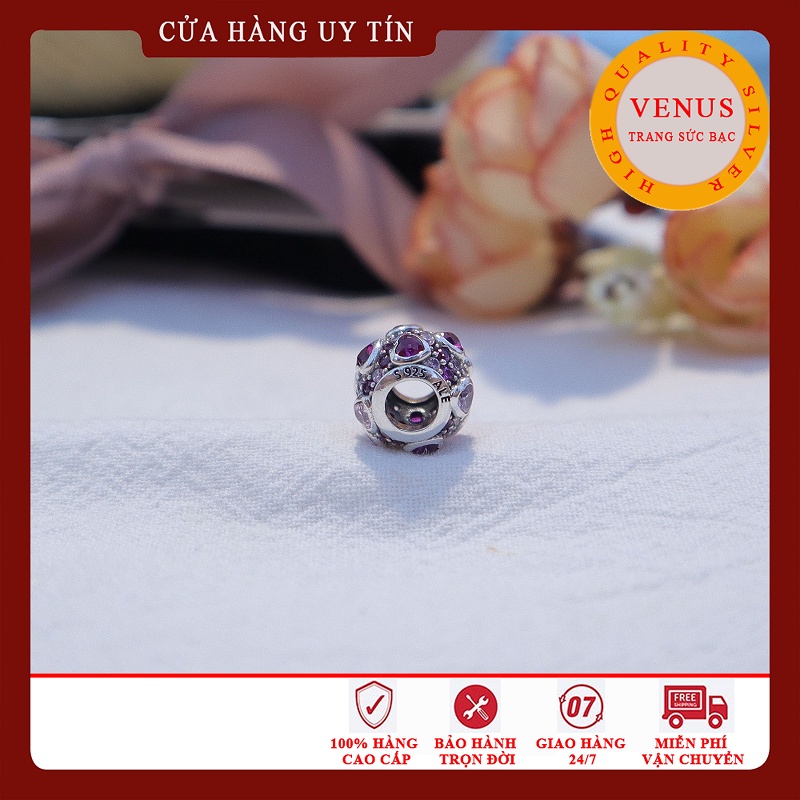 [Hàng cao cấp] Charm bạc 925- Mã sản phẩm VENUSS06