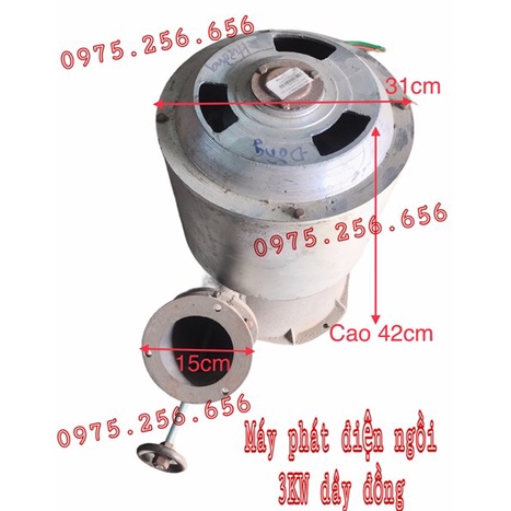 Máy Phát Điện Nước 3KW ngồi đồng phụ tùng máy phát điện Phụ tùng Hùng Lỳ