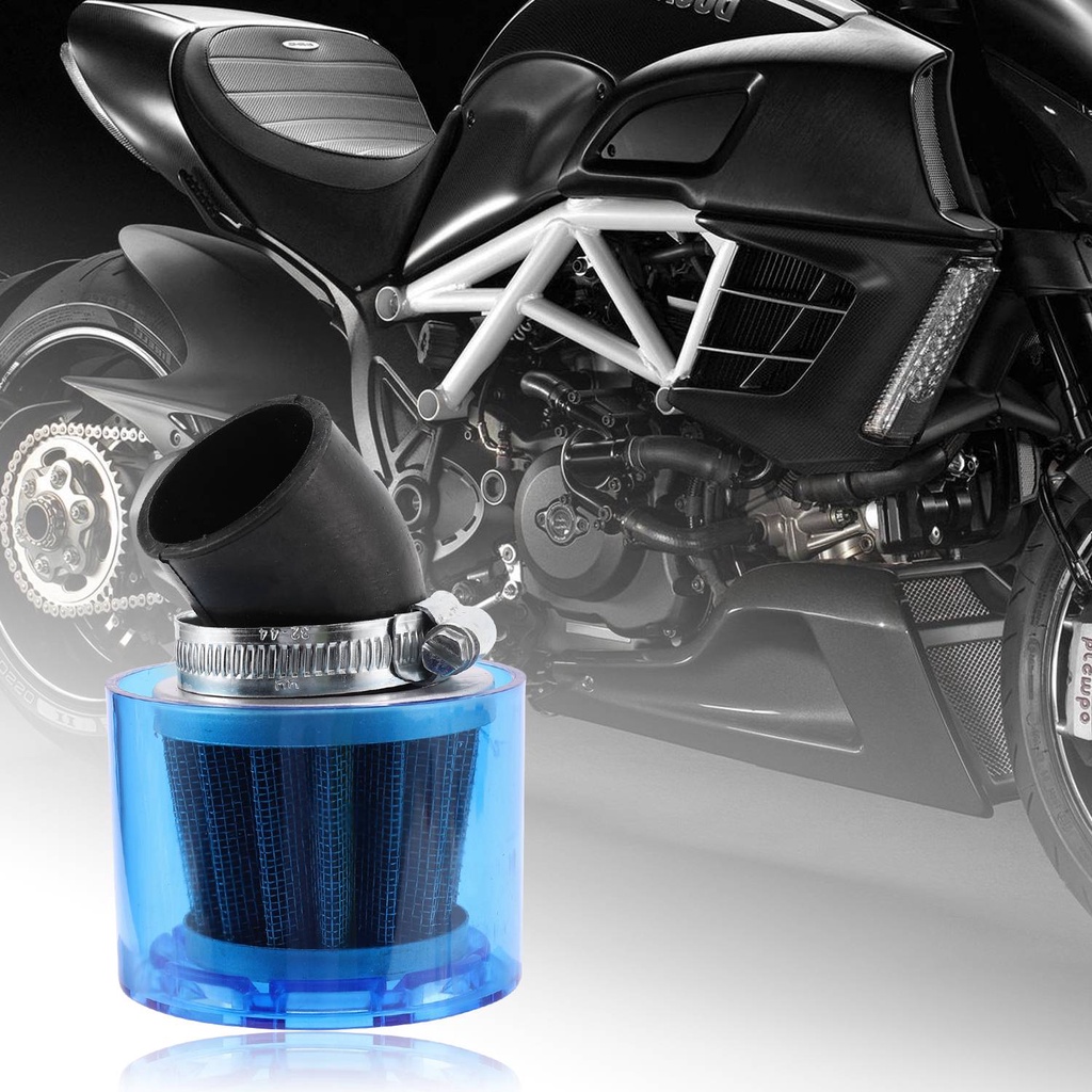 Vỏ Bọc Bộ Lọc Khí 45 Độ Bằng Nhựa Chống Nước Cho Xe Máy Yiyang35mm 50Cc 110Cc 125Cc ATV