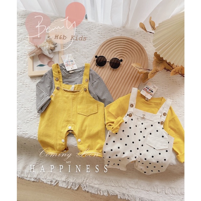 Set yếm body cara cho bé