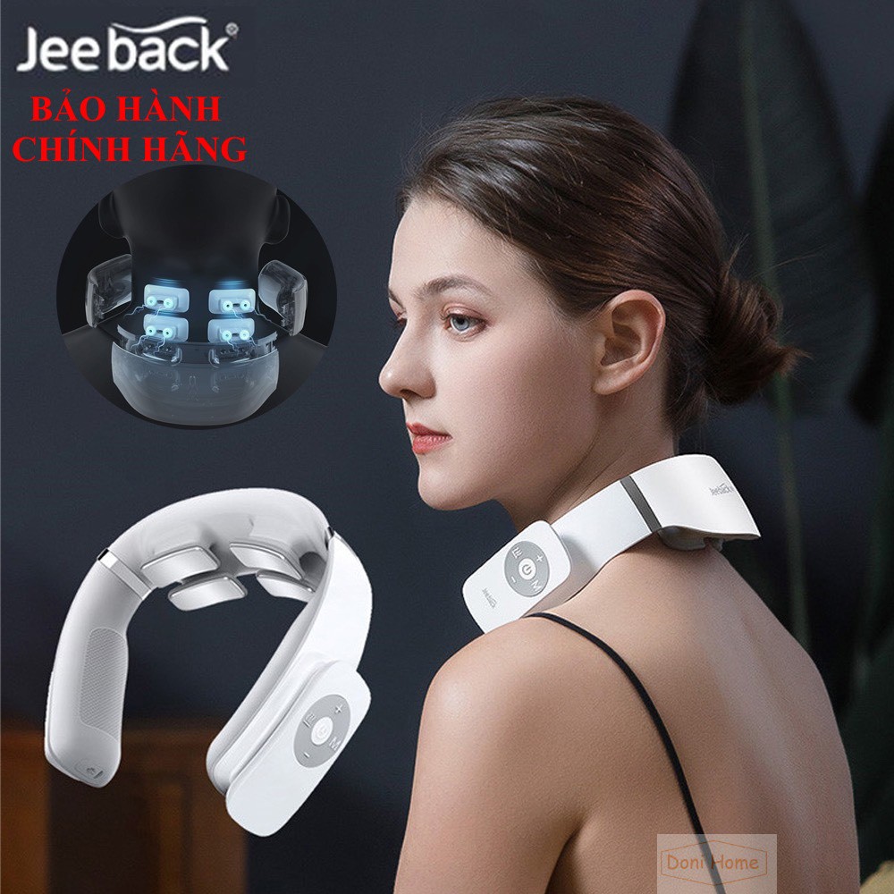 [HÀNG CÓ SẴN][CHÍNH HÃNG]Máy Massage Cổ Jeeback G3 KHÔNG DÂY - Fullbox - BH 6 tháng