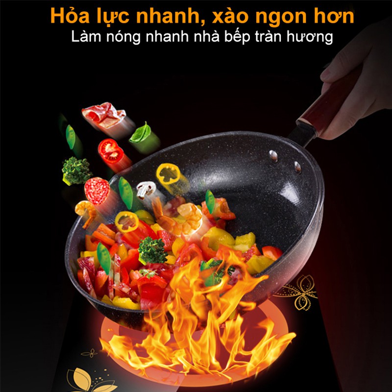 xào đa chức năng Bếp từ，màn hình cảm ứng thông minh, không thấm nước, xào đa chức năng, tiết kiệm năng lượng