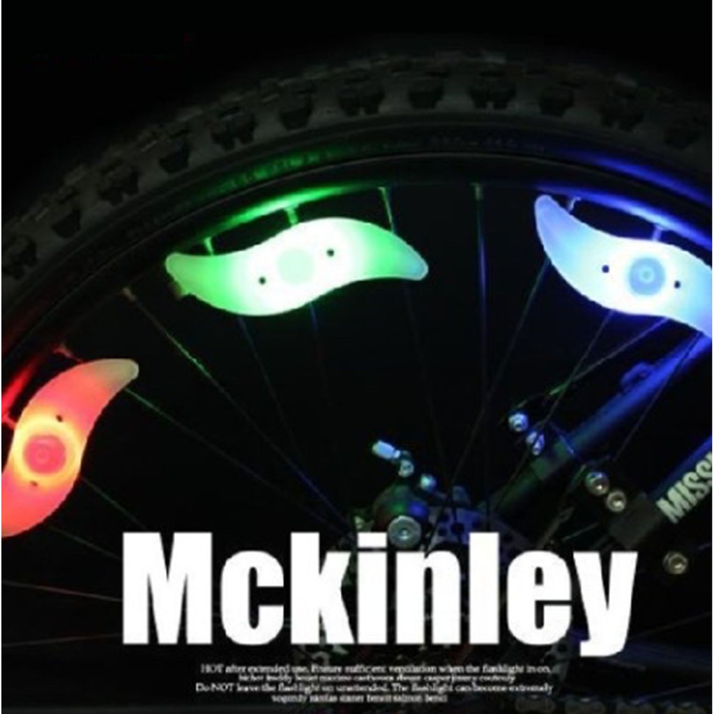 Đèn phát sáng gắn bánh xe đạp A02