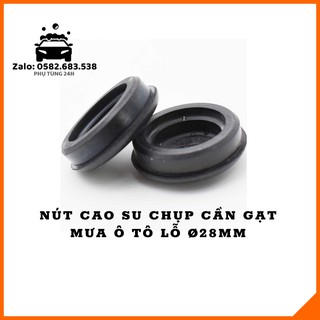 Núm chụp ốc cần gạt nước, Nút cao su bịt ốc Lỗ Ø 28mm[ Chính hãng]
