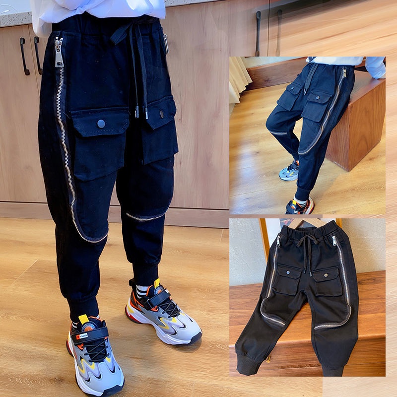 Quần dài có túi thời trang đáng yêu dành cho bé trai