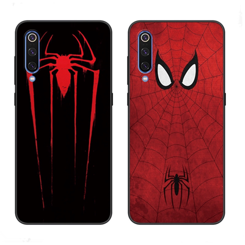 OPPO Reno 2F A9 A5 2020 A1K K3 A7 A3s A5s A37 A71 A83 F11 Pro F9 F7 F5 REALME XT Fashion Red Spider Soft Case