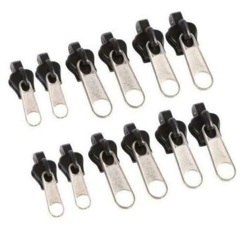 Set 12 Đầu Khoá Kéo Thay Thế Thiết Kế Nhỏ Gọn Tiện Dụng