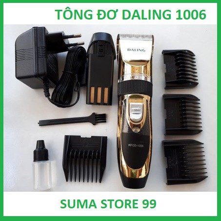 Tông Đơ Cắt Tóc Daling 1006 Tặng Kèm 1 Pin Dự Phòng