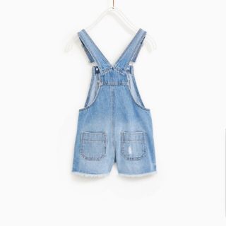 Short yếm jean bé gái Z