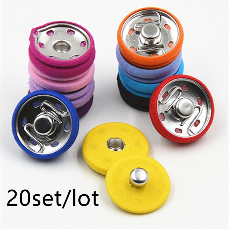 Set 20 Nút Đồng Lớn May Áo Khoác DIY