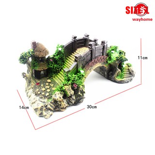 Cầu Đá Giả Trang Trí Bể Cá