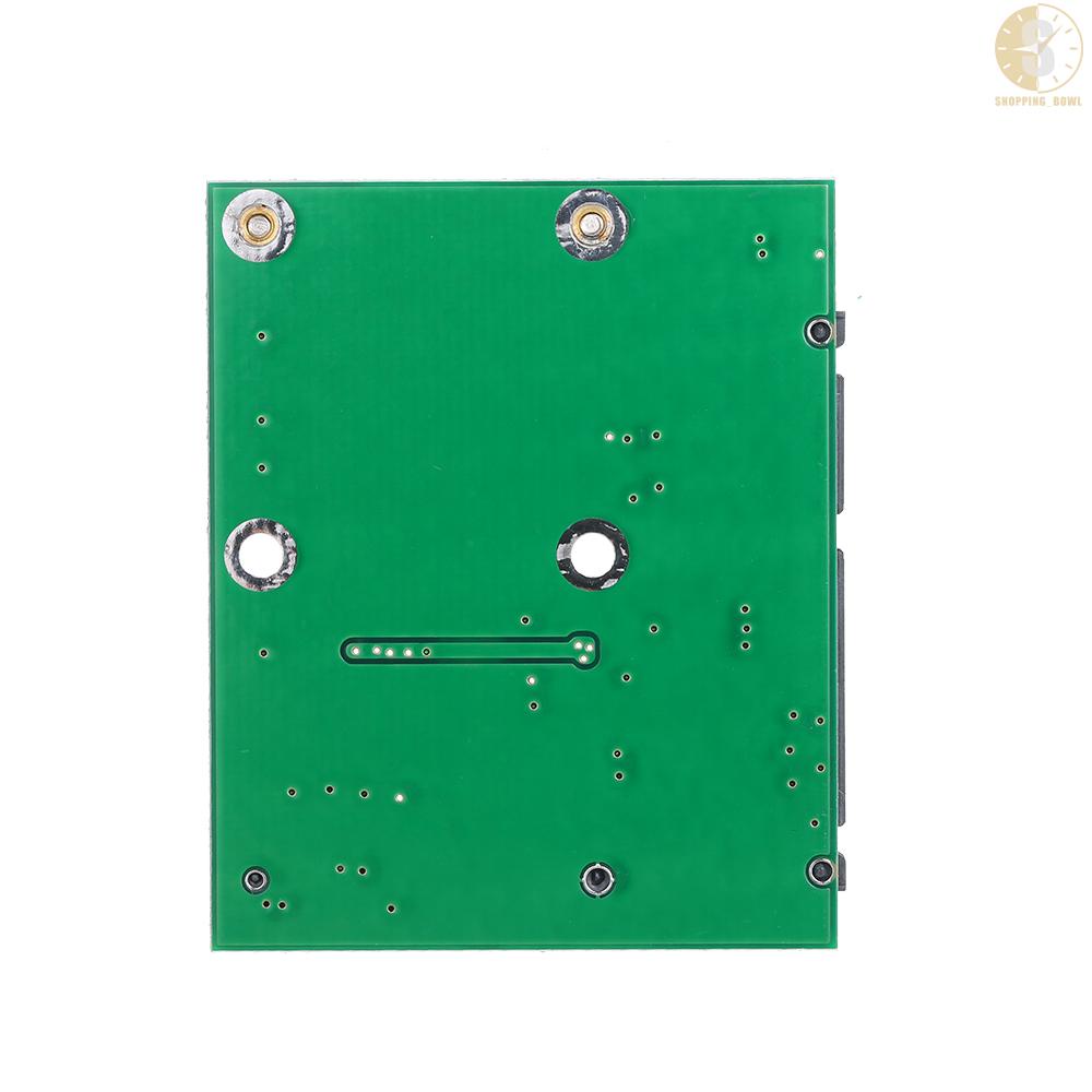 Bảng Mạch Chuyển Đổi Giao Diện Msata Mini Pci-E Ssd Sang 2.5in Sata3 Thẻ | BigBuy360 - bigbuy360.vn