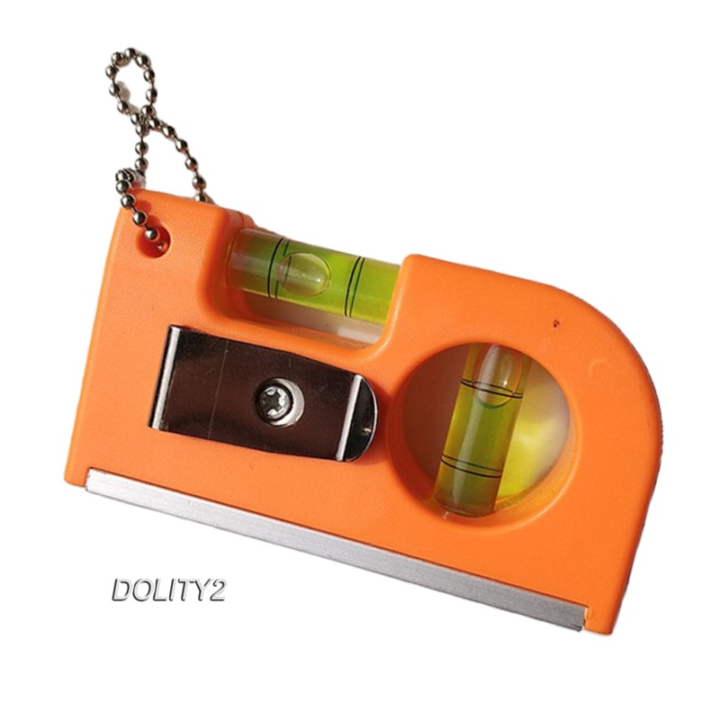 [Dolity2] Thước Đo Độ Bong Bóng Ngang / Dọc Mini Có Móc Khóa Từ Tính