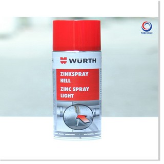 SƠN XỊT MẠ KẼM ỐNG BÔ WURTH - 0893 113 114