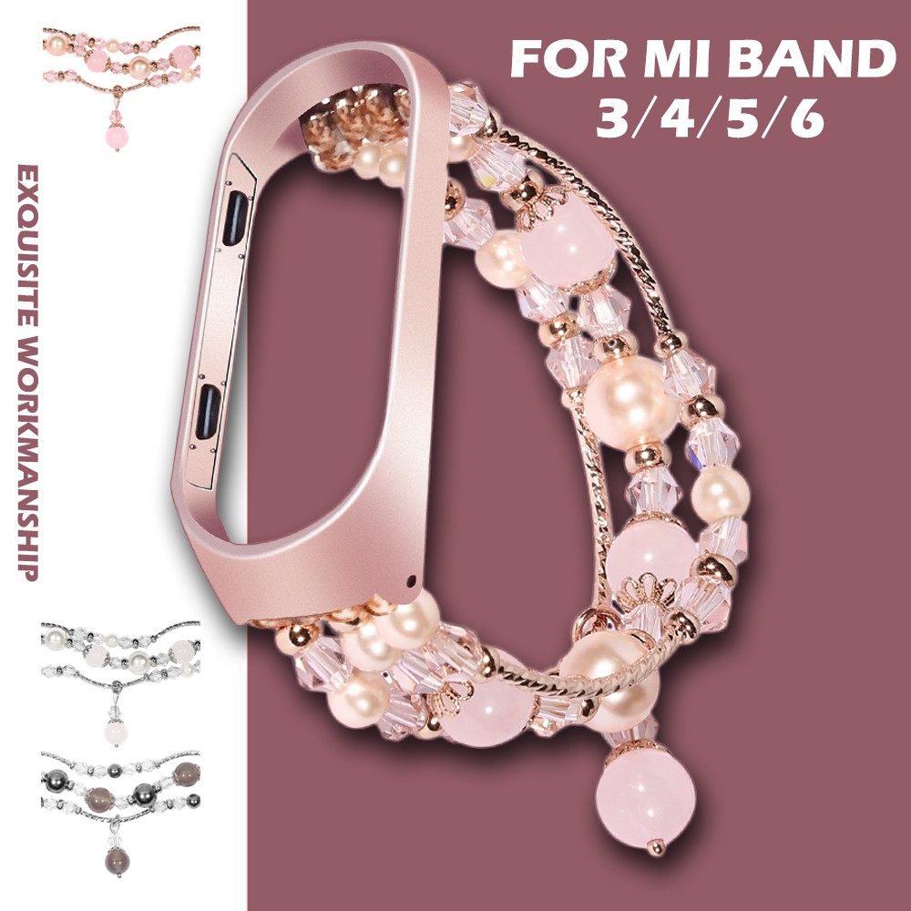 Dây Đeo Thay Thế Chất Liệu Silicon Màu Trơn Cho Xiaomi Mi band 7 Mi band 6 / 5 / 4 / 3