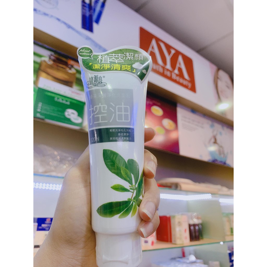 Sữa Rửa Mặt KUAN YUAN LIAN Sáng Mịn Da Kiềm Dầu Đài Loan 120ml