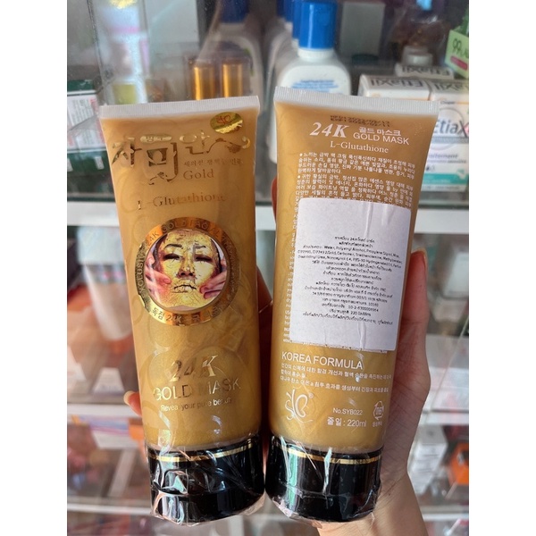 Gel lột mặt vàng 24k Gold Mask L-Glutathione