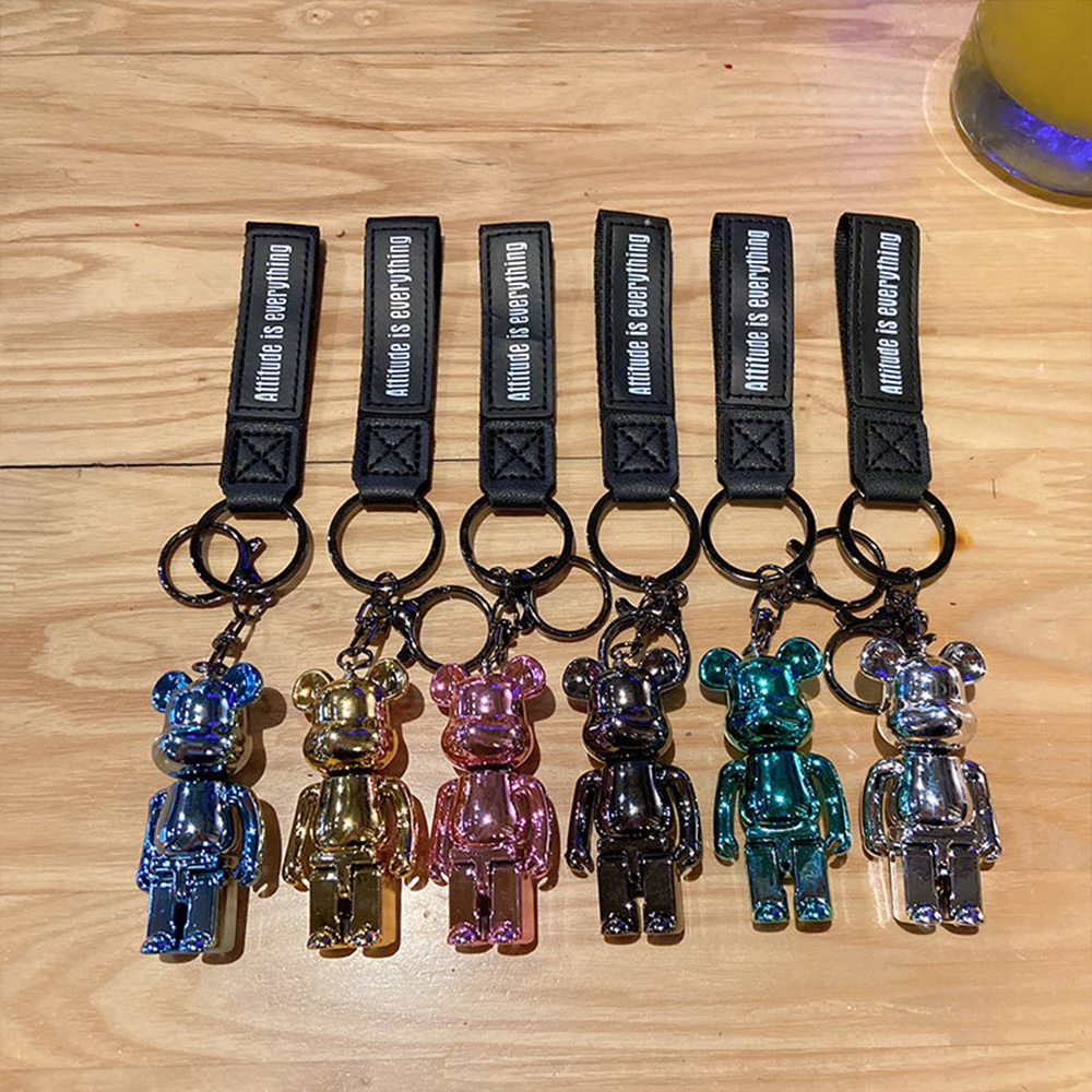 Móc Khóa Hình Gấu Bông Bằng Acrylic Dễ Thương