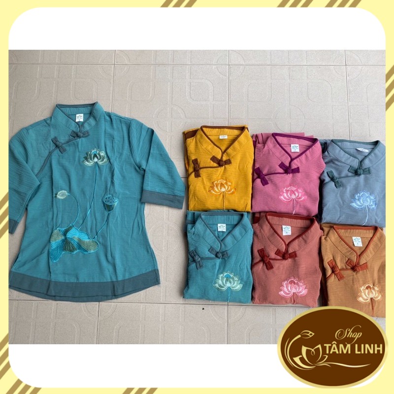 Áo Lam Đi Chùa # SẨM 2 NÚT VẢI ĐŨI GIÁ RẺ VÔ ĐỊCH
