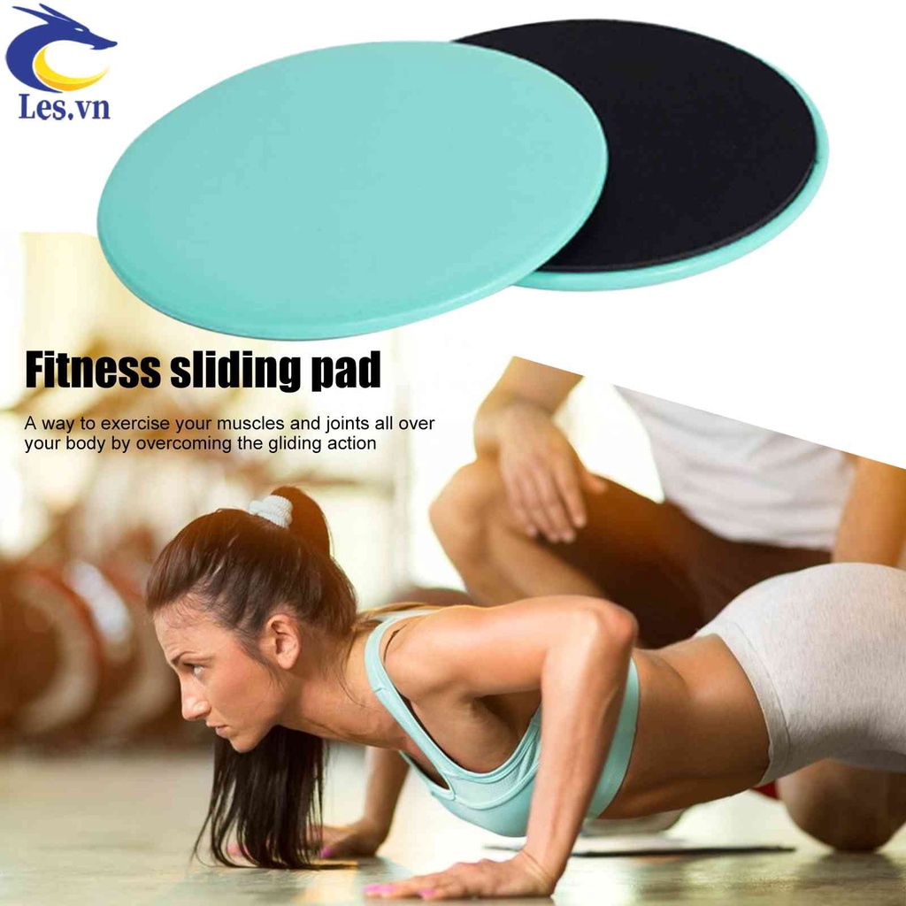 Set 2 Đĩa Trượt Hỗ Trợ Tập Cơ Bắp