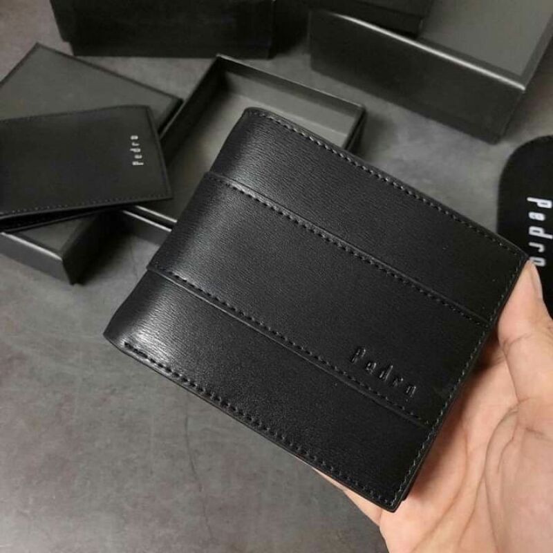 [HÀNG SẴN] VÍ GẤP MINI NAM FULL BOX FULL TÚI GIẤY