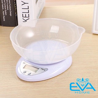 Cân trái cây ❤️FREESHIP❤️ Cân Điện Tử Nhà Bếp Có Khay Để Bàn 5 Kg Kitchen Scale