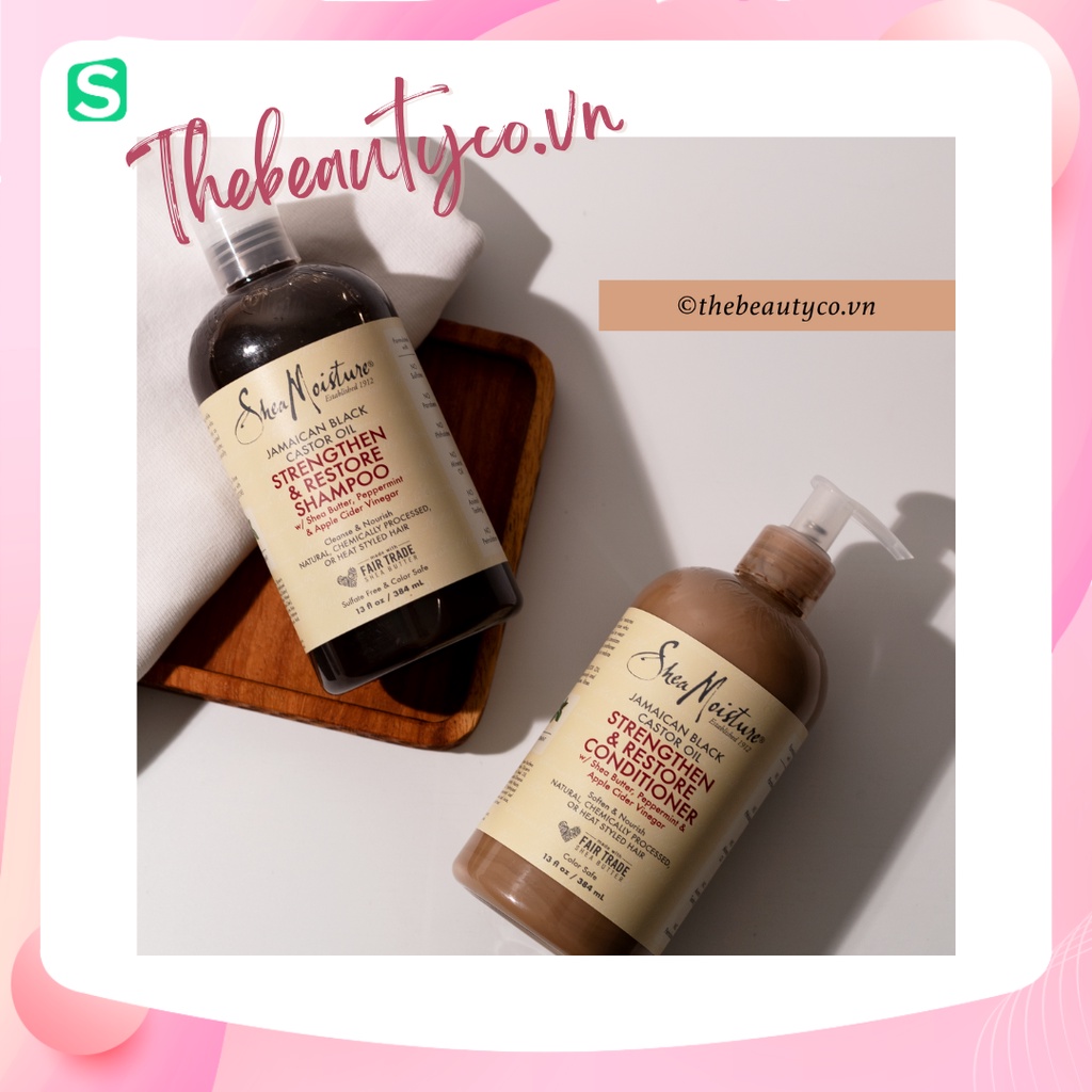 Dầu gội và dầu xả Shea Moisture các dòng