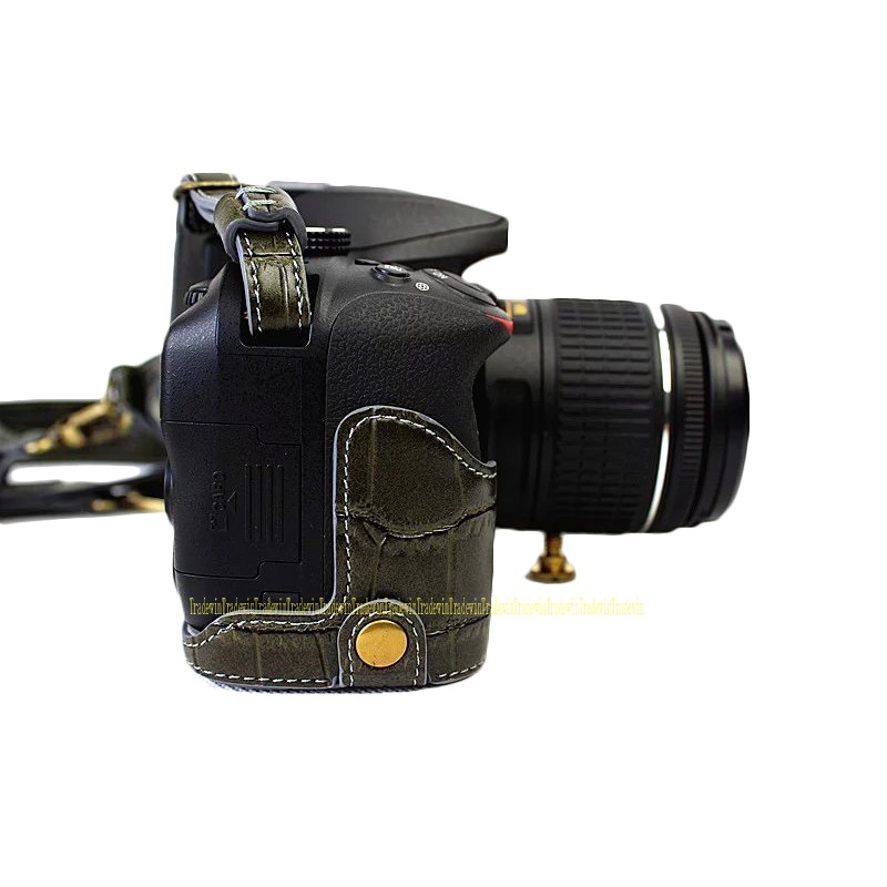 Ốp Da Cá Sấu Bảo Vệ Máy Ảnh Nikon D3400