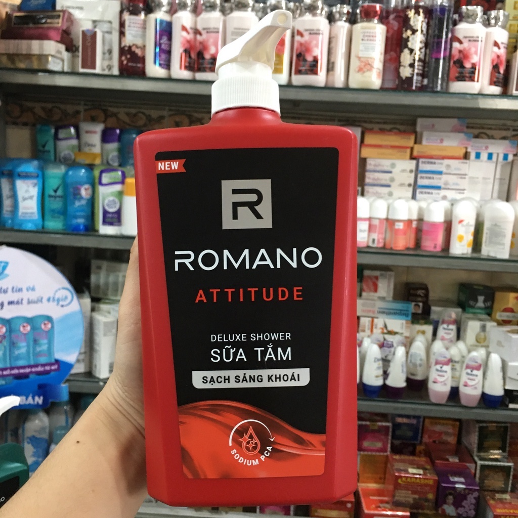 Sữa tắm nước hoa Romano Attitude sạch sảng khoái 650g