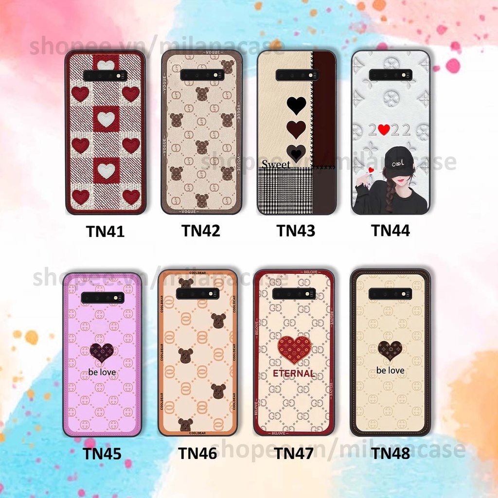Ốp Samsung S10 / S10 5G / S10 Plus / S10+ hình trái tim be love tình yêu siêu đẹp, cá tính, thời trang