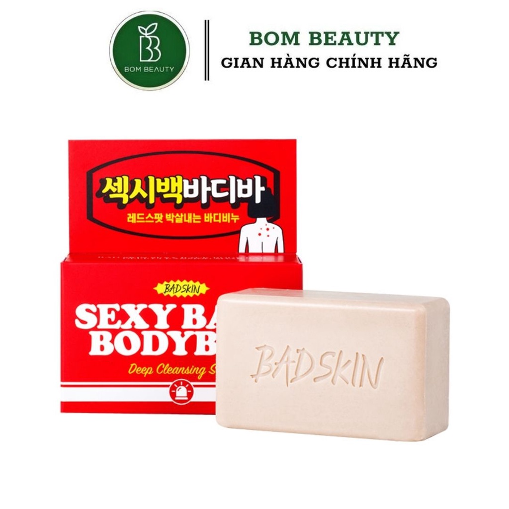 Xà bông giảm mụn cơ thể Badskin Sexy Back Body Bar Deep Cleanising