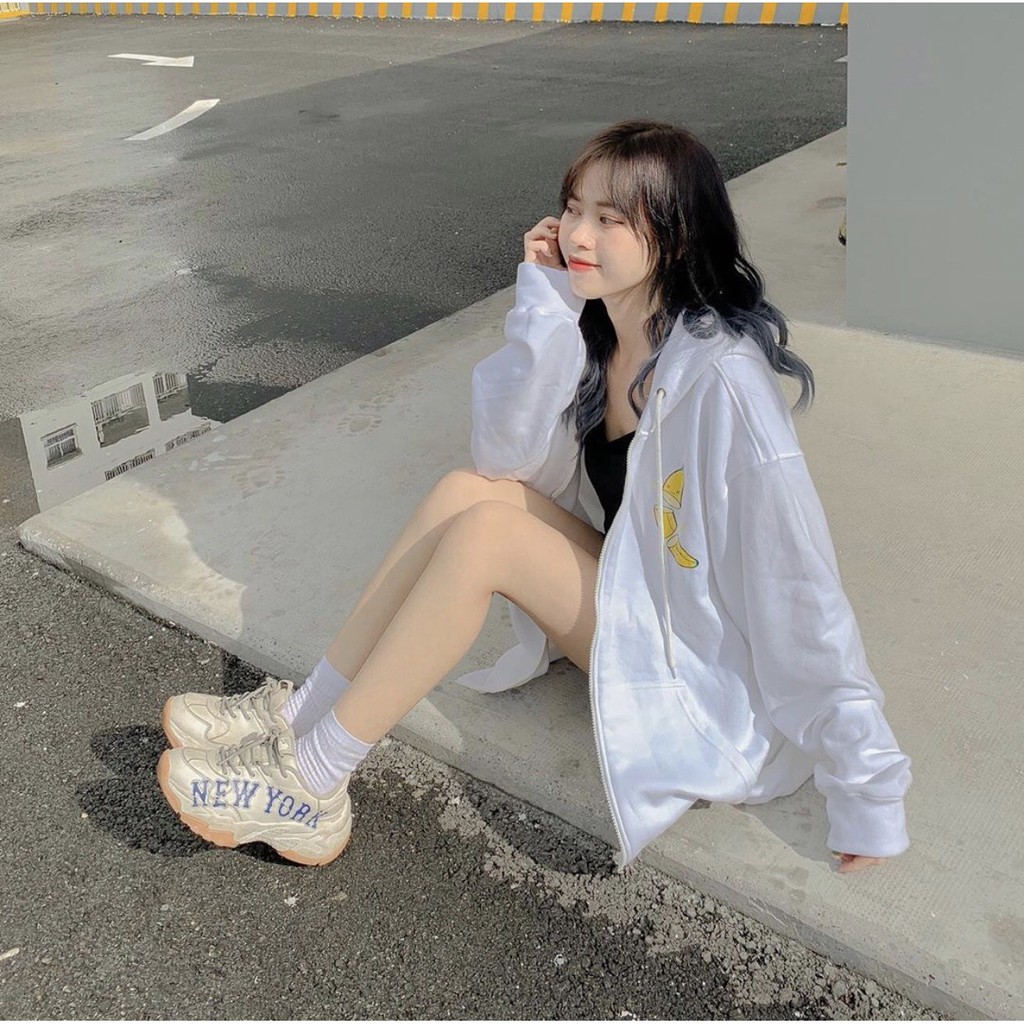 Áo KHOÁC Hoodie TRÁI CHUỐI BANANA Unisex 1hitshop | BigBuy360 - bigbuy360.vn